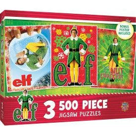 Elf - 3-Pack - 500 Piece Puzzles