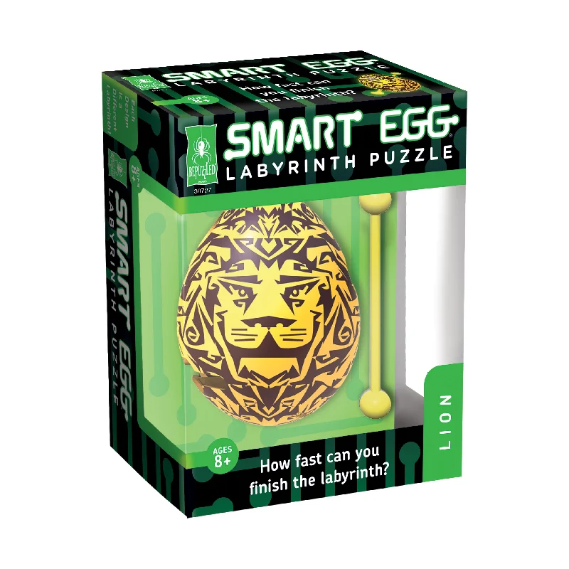 Smart Egg Labyrinth Puzzle - Lion