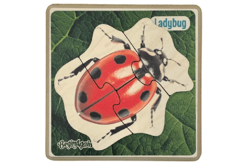 4-Piece Insect Puzzles