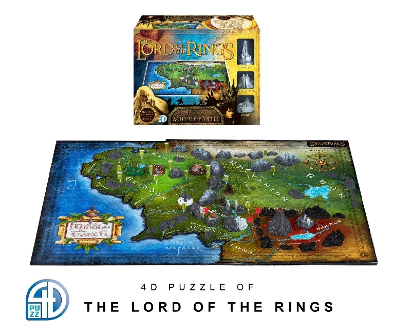 4D LORD OF THE RINGS PUZZLE