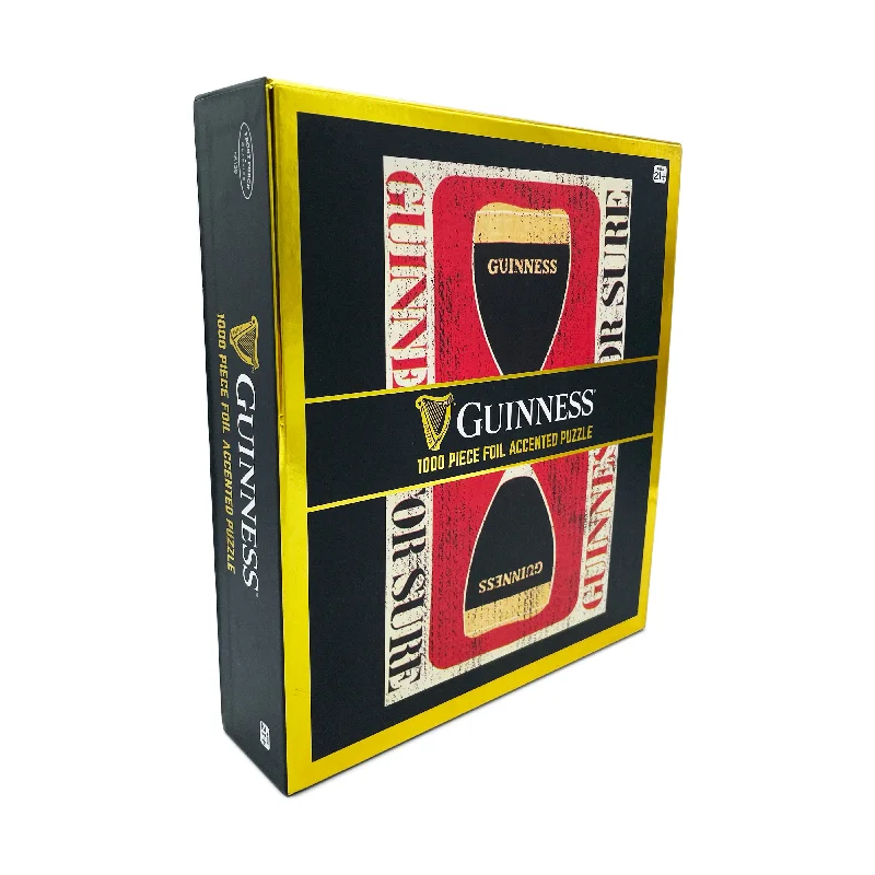 Guinness Foil Accented Puzzle - Retro: 1000 Pcs