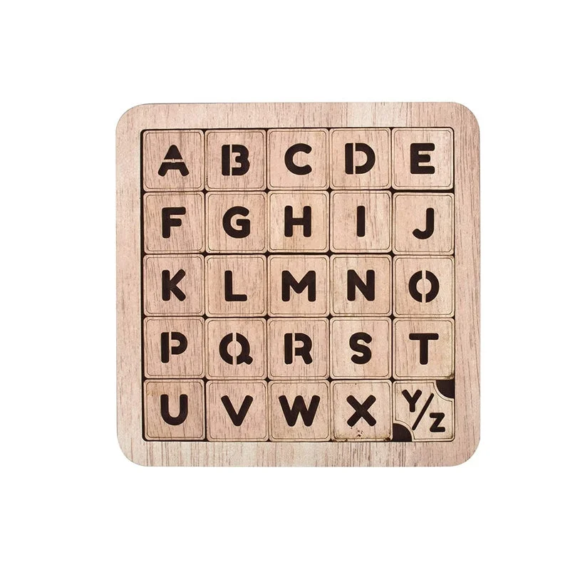 Alphabet Slide Puzzle