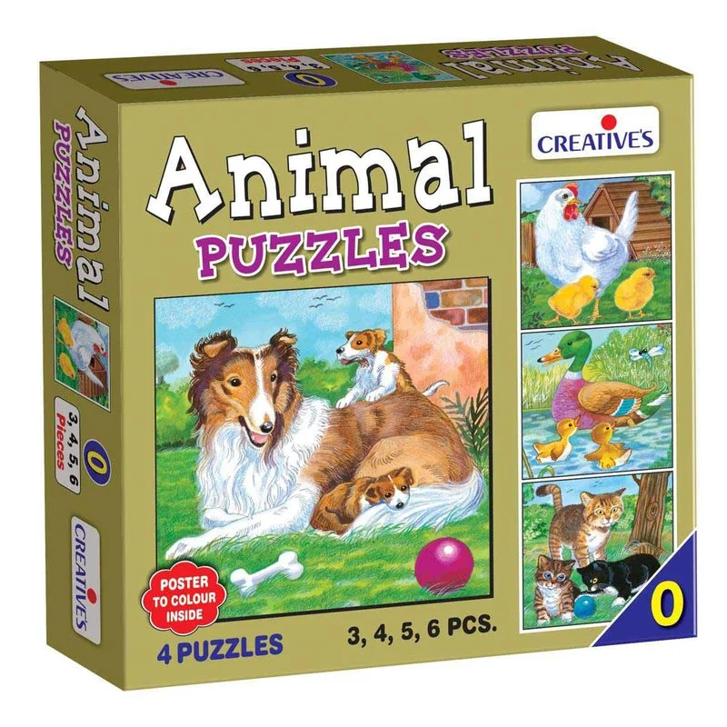 Animal Puzzle For Kids (Part 0)