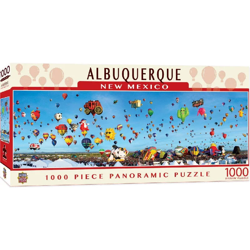 Blakeway Panoramas - Albuquerque Balloons - 1000 Piece Panoramic Puzzle