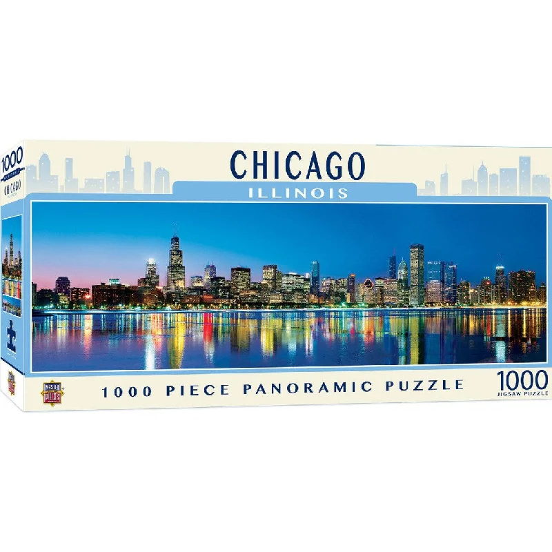 Blakeway Panoramas - Chicago - 1000 Piece Panoramic Puzzle