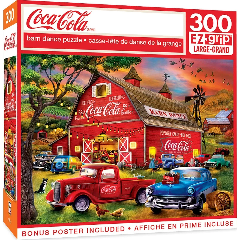 Coca-Cola - Barn Dance - 300 Piece EzGrip Puzzle