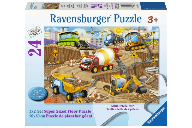 Construction Fun - 24pc Floor Puzzle