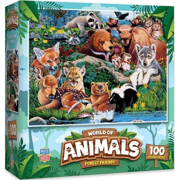 World of Animals - Forest Friends - 100 Piece Puzzle