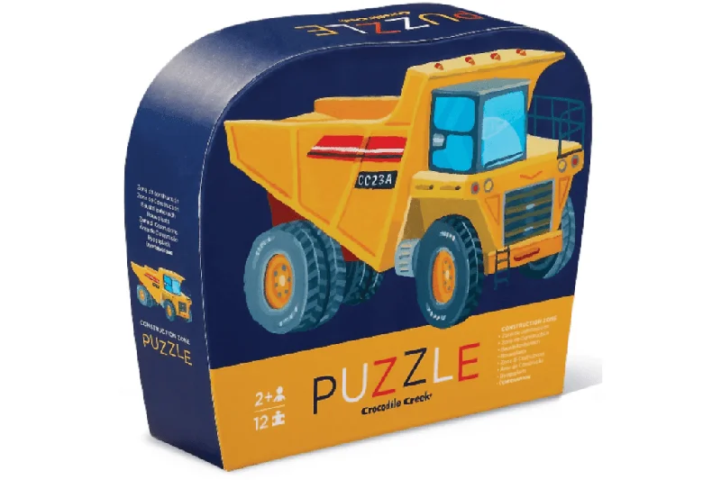 Crocodile Creek Mini Puzzle - Construction Zone