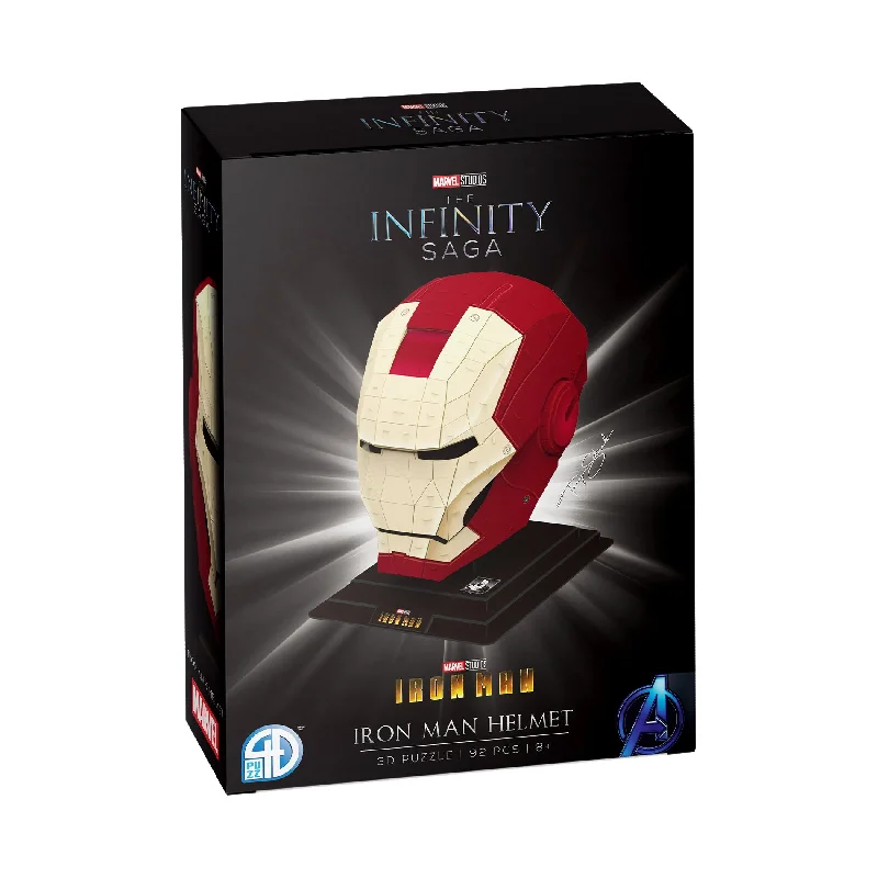 Marvel The Infinity Saga - Iron Man Helmet 3D Puzzle: 92 Pcs