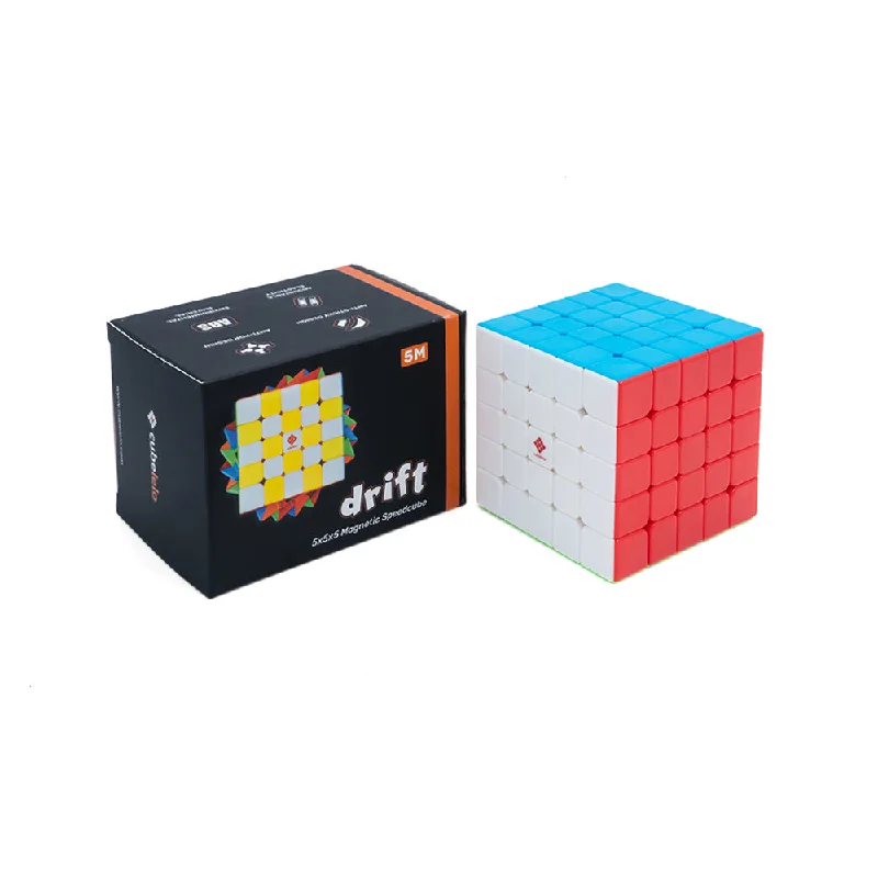 Drift 5M 5x5 (Magnetic) Stickerless Speed Cube Magic Puzzle for Kids & Adults Speedy Stress Buster Brainstorming Cube