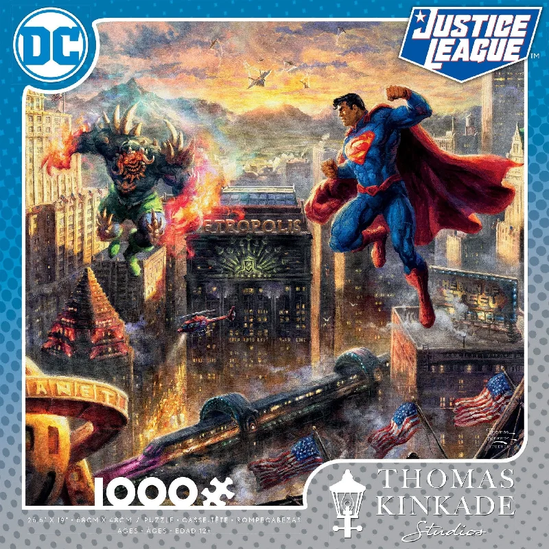 Thomas Kinkade DC Comics - Superman: Man of Steel - 1000 Piece Puzzle