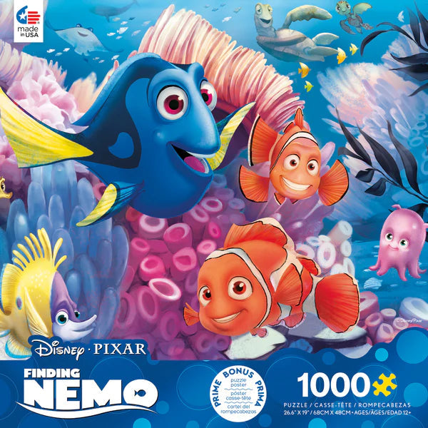 Disney Fine Art - Nemo and Friends - 1000 Piece Puzzle