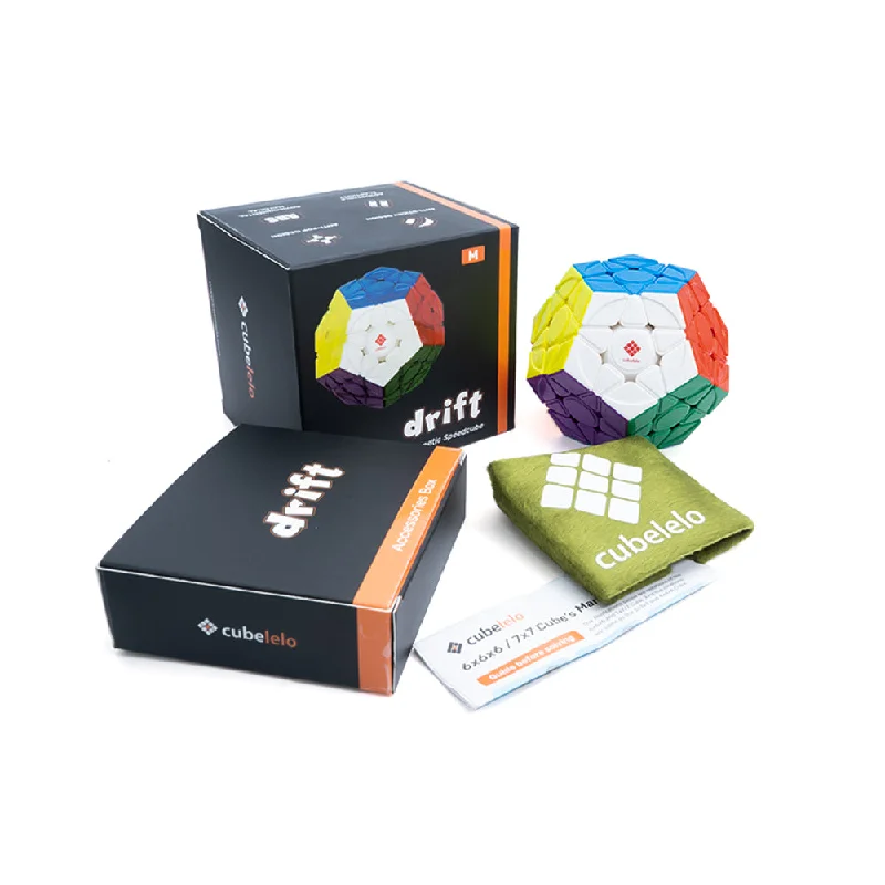 Drift Megaminx (Magnetic) Stickerless Puzzle Speedcube Magic for Kids & Adults