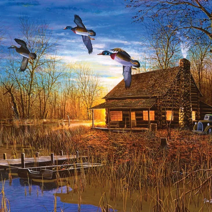 DUCK LODGE 1000PC PUZZLE