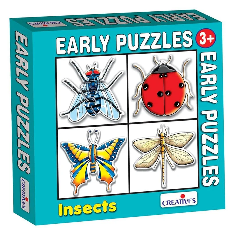 Early Puzzles - Insects (Educational Puzzle Game)