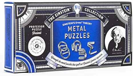 EINSTEIN'S E=MC2 WIRE PUZZLES