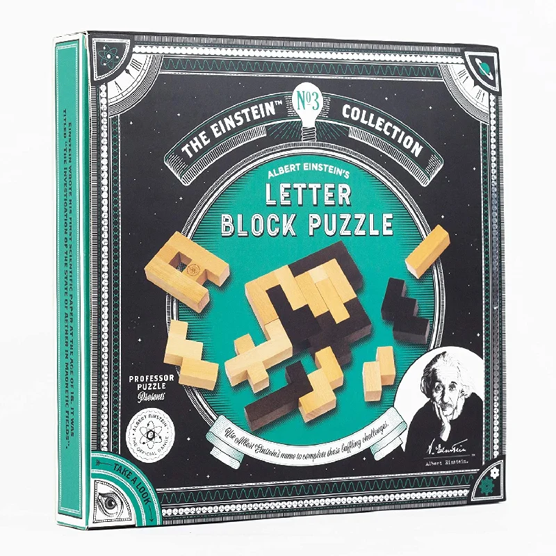 EINSTEIN'S LETTER BLOCK PUZZLE