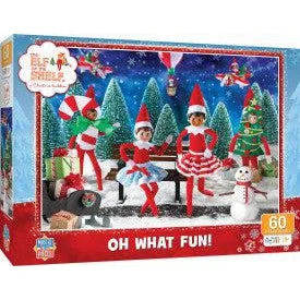 Elf on the Shelf - Oh What Fun! - 60 Piece Puzzle