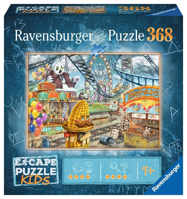 ESCAPE PUZZLE KIDS: AMUSEMENT PARK PLIGHT 368 PC