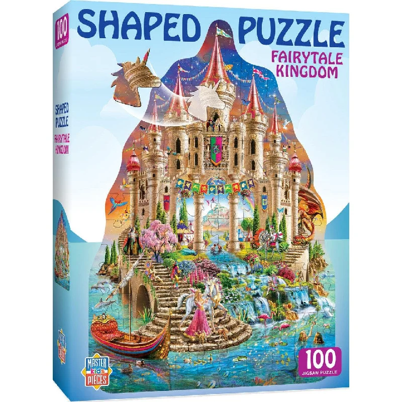 Fairytale Kingdom - 100 Piece Shaped Puzzle