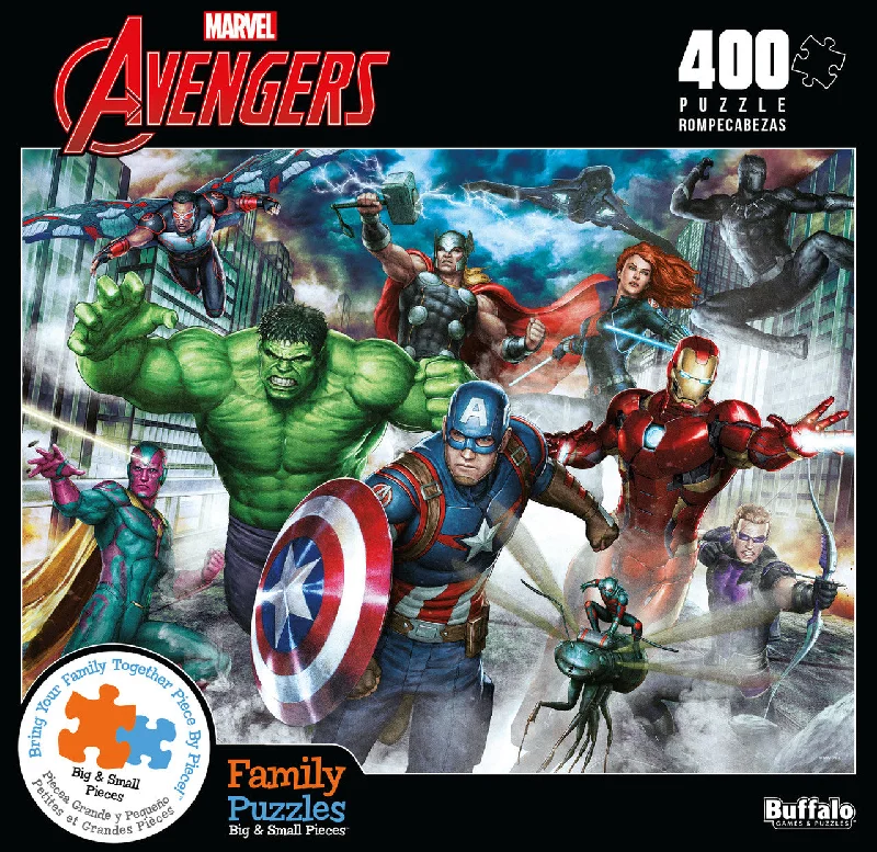 Family Puzzle: Marvel: Avengers Assemble! - 400 Piece Puzzle