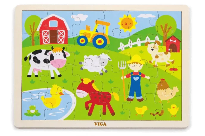 24 Piece Puzzles by Viga