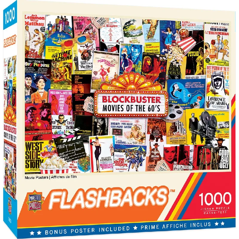 Flashbacks - Movie Posters - 1000 Piece Puzzle