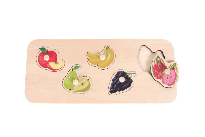 Fruits Knob Puzzle (5 piece)