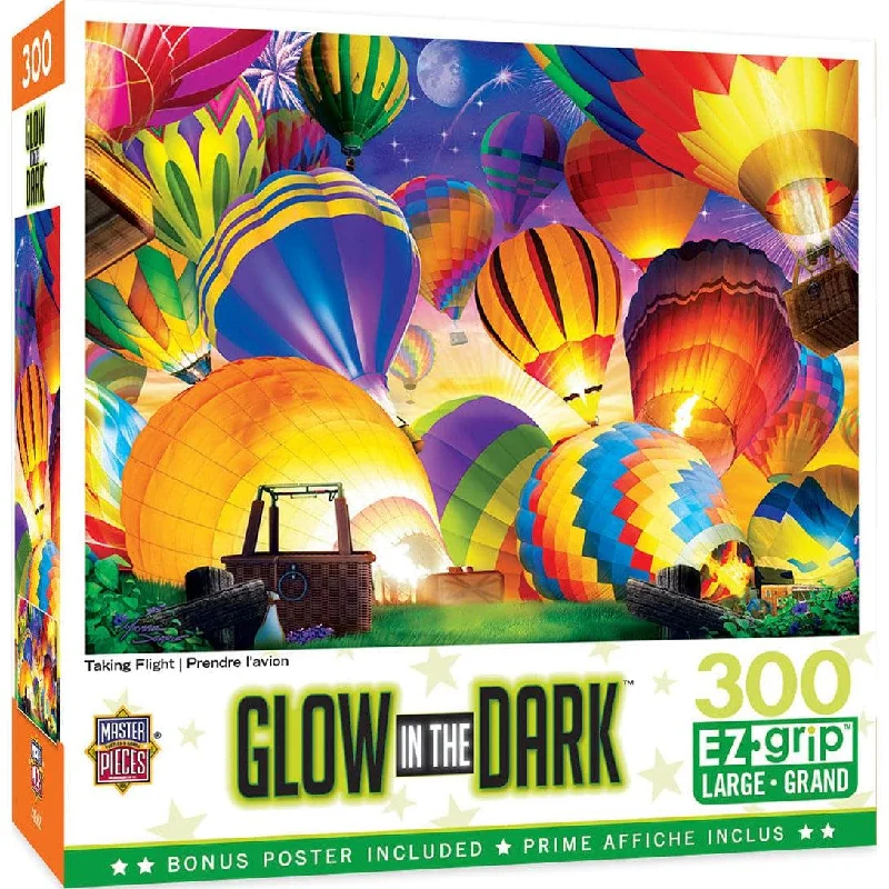 Glow in the Dark - Taking Flight - 300 Piece Puzzle