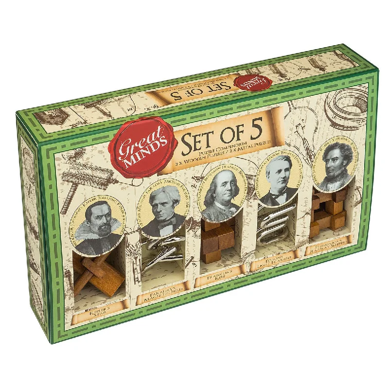 GREAT MINDS PUZZLE SET (MEN)