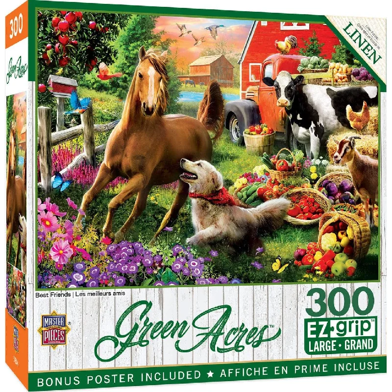 Green Acres - Best Friends - 300 Piece EzGrip Puzzle