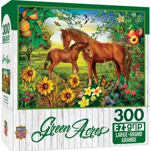 Green Acres - Neighs & Nuzzles - 300 Piece EzGrip Puzzle