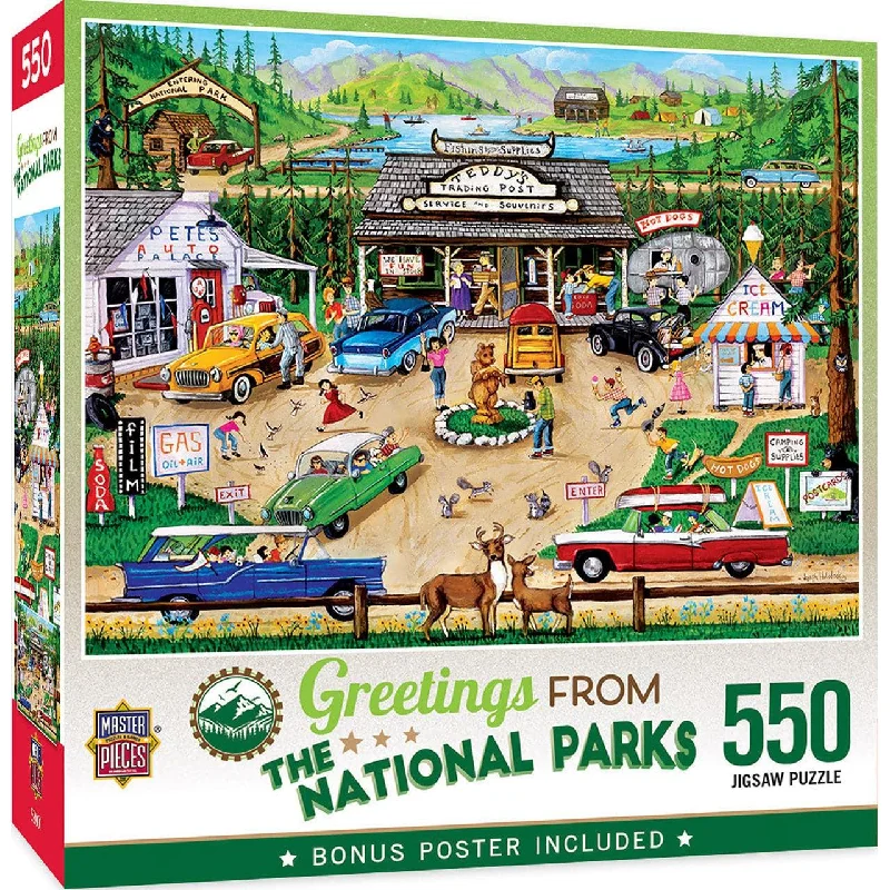 Greetings From - The National Parks - 550 Piece Puzzle