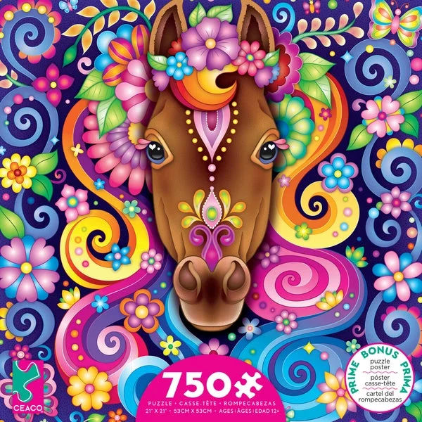 GROOVY ANIMALS HORSE PUZZLE