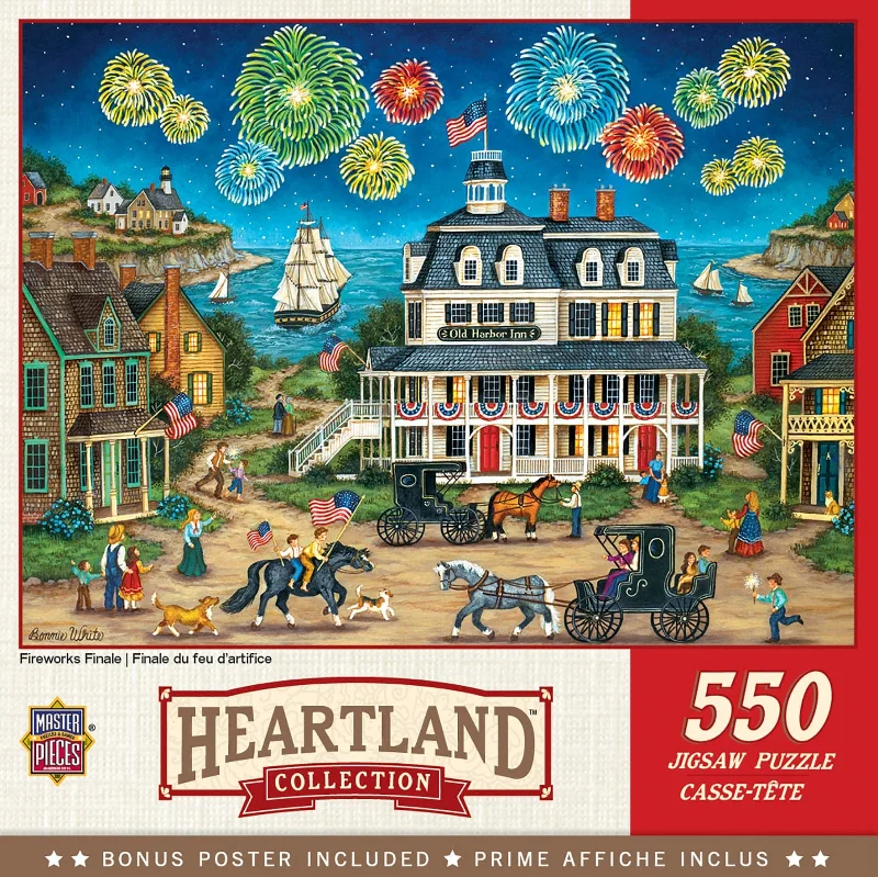 Heartland Collection - Fireworks Finale - 550 Piece Puzzle