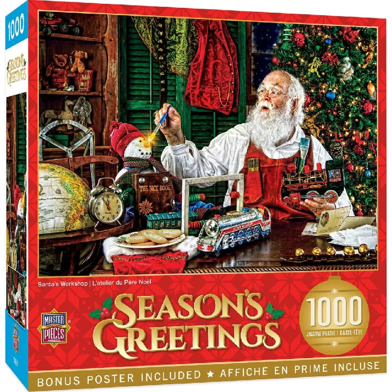 Holiday - Santa's Workshop - 1000 Piece Puzzle