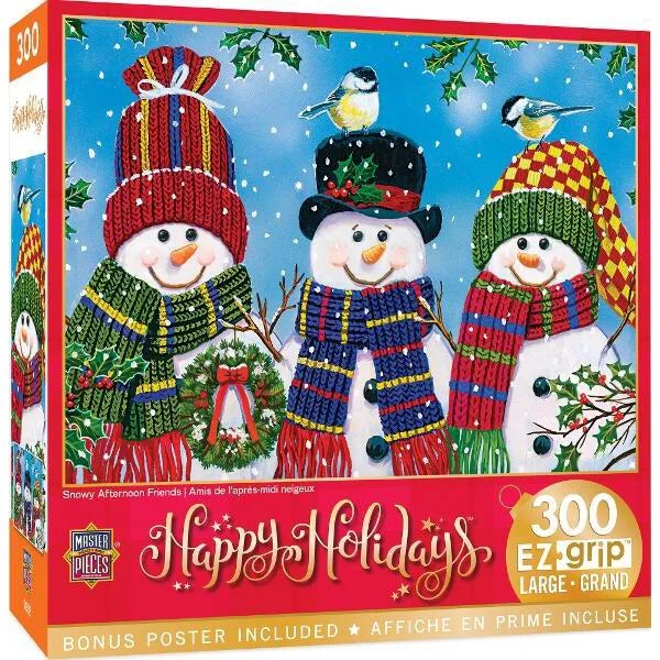 Holiday - Snowy Afternoon Friends - 300 Piece EzGrip Puzzle