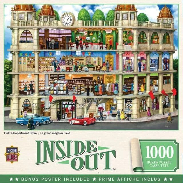 Inside Out - Fields Department Store - 1000 Piece Puzzle