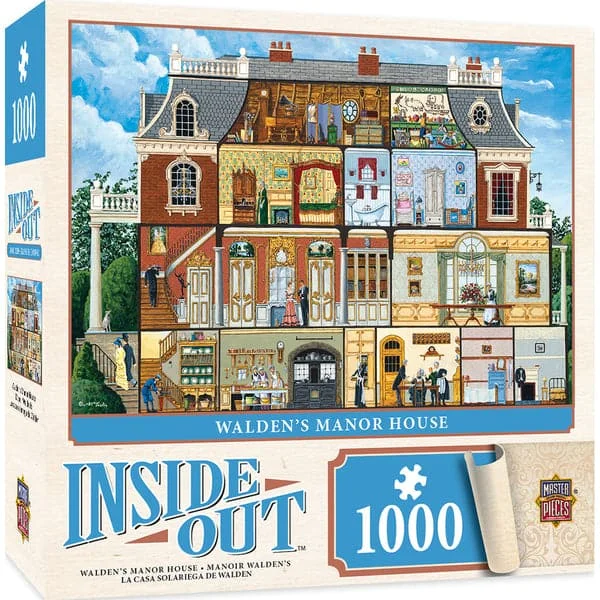 Inside Out - Walden's Manor House - 1000 Piece Puzzle