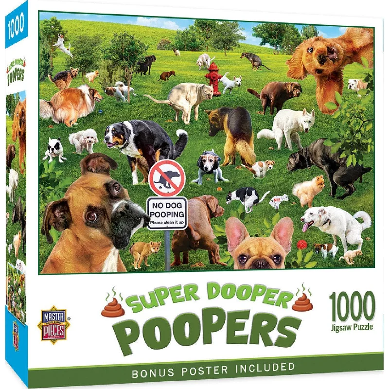 Internet Sensations - Super Dooper Pooper - 1000 Piece Puzzle