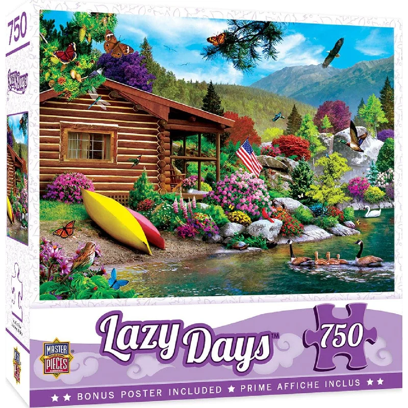 Lazy Days - Free to Fly - 750 Piece Puzzle