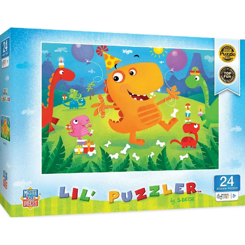 Lil Puzzler - Dino Party - 24pc Puzzle