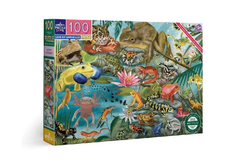 Love Of Amphibians [100 Piece Puzzle]