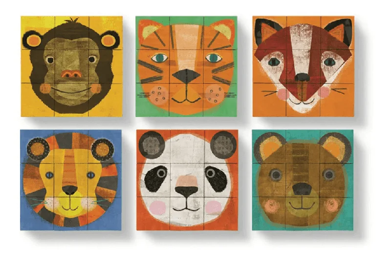 Make-A-Face Puzzle Blocks