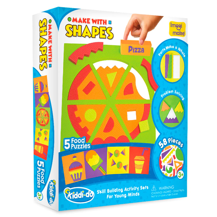 Make with Shapes - Food Theme - Puzzle