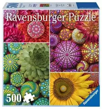 MANDALA BLOOMS 500 PC PUZZLE