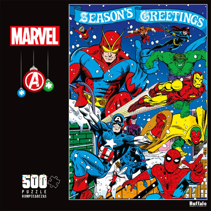 Marvel: Seasons Greetings from The Avengers - 500 Piece Puzzle