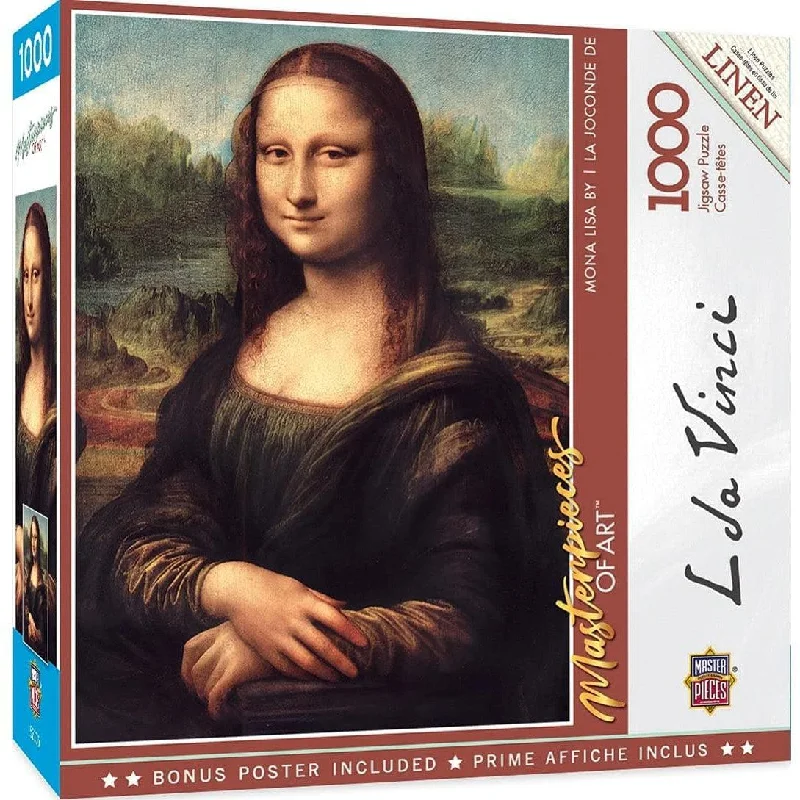 Masterpieces of Art - Mona Lisa - 1000 Piece Puzzle