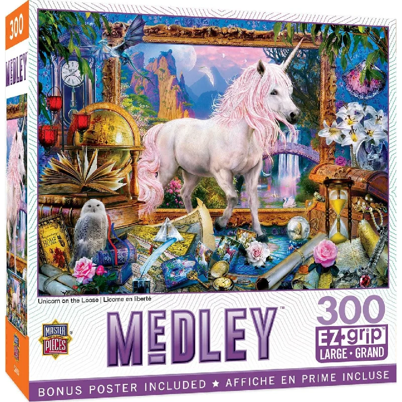 Medley - Unicorns on the Loose - 300 Piece EzGrip Puzzle